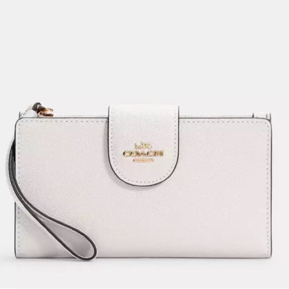 NWOT Coach Beautiful Tech Wallet/Wristlet/Clutch